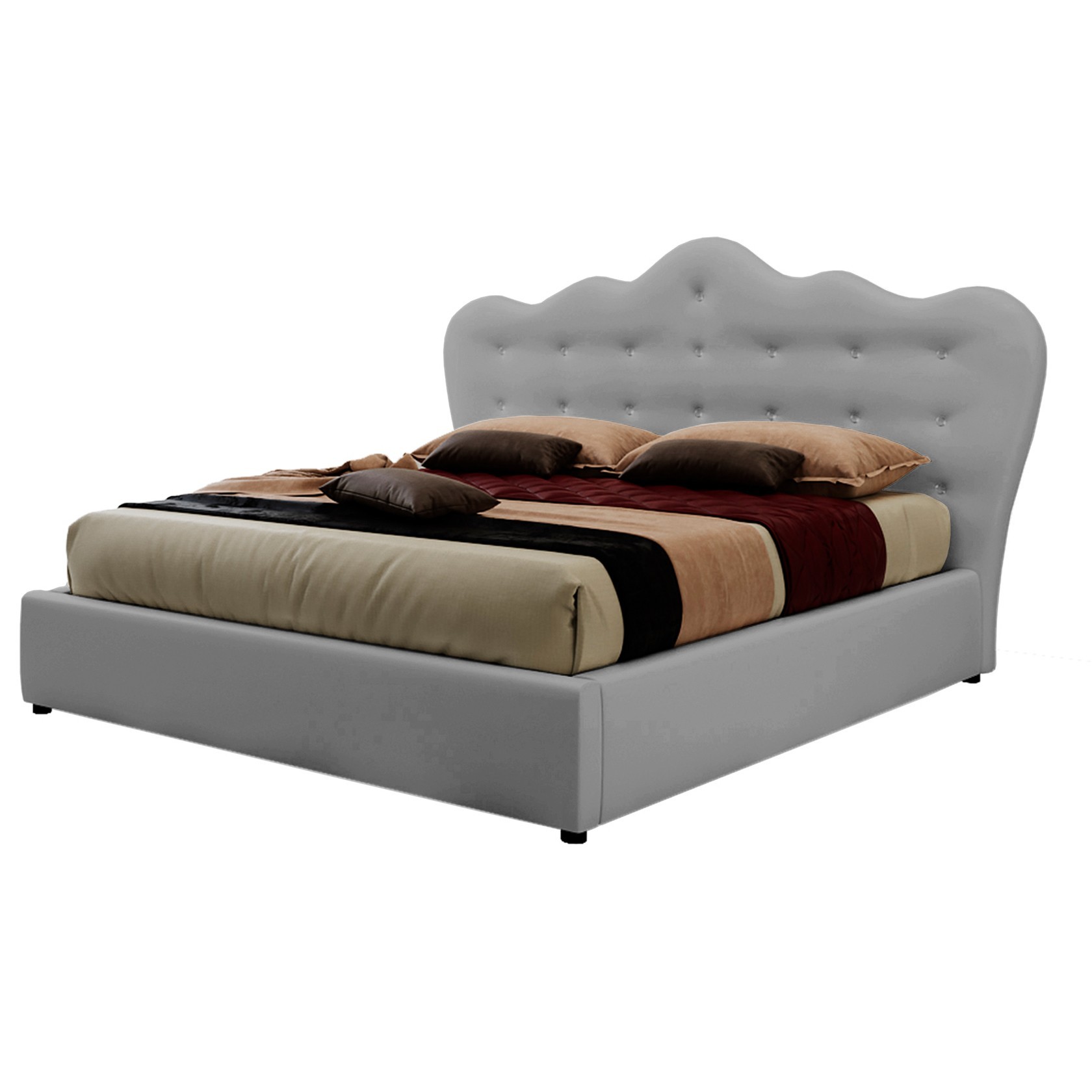

Кровать Венеция (Green Sofa) Серая 200х200 см 381107_35