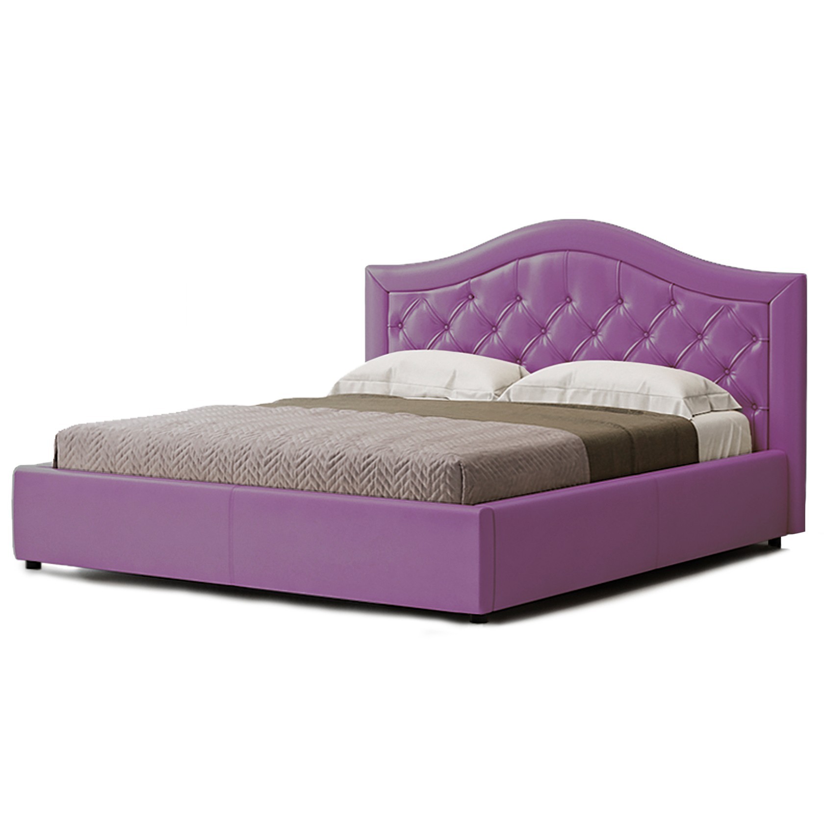 

Кровать Севилья II (Green Sofa) Фиолетовая 180х200 см 381138_19