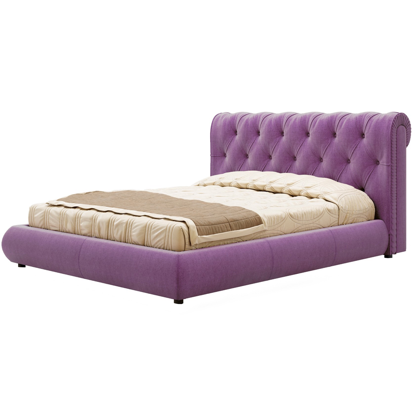 

Кровать Честер II (Green Sofa) Фиолетовая 140х200 см 381148_17