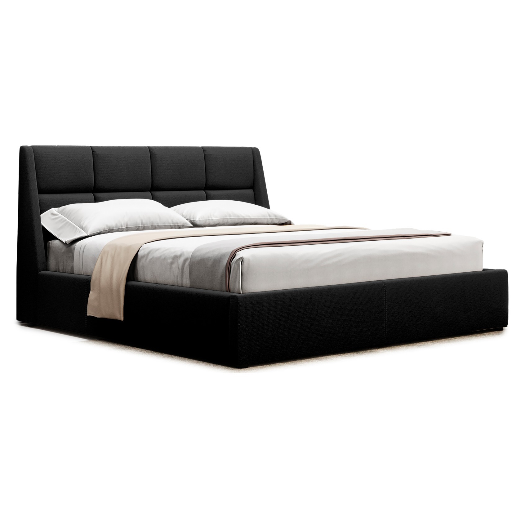 

Кровать Берлин II (Green Sofa) Черная 140х200 см 381104_52