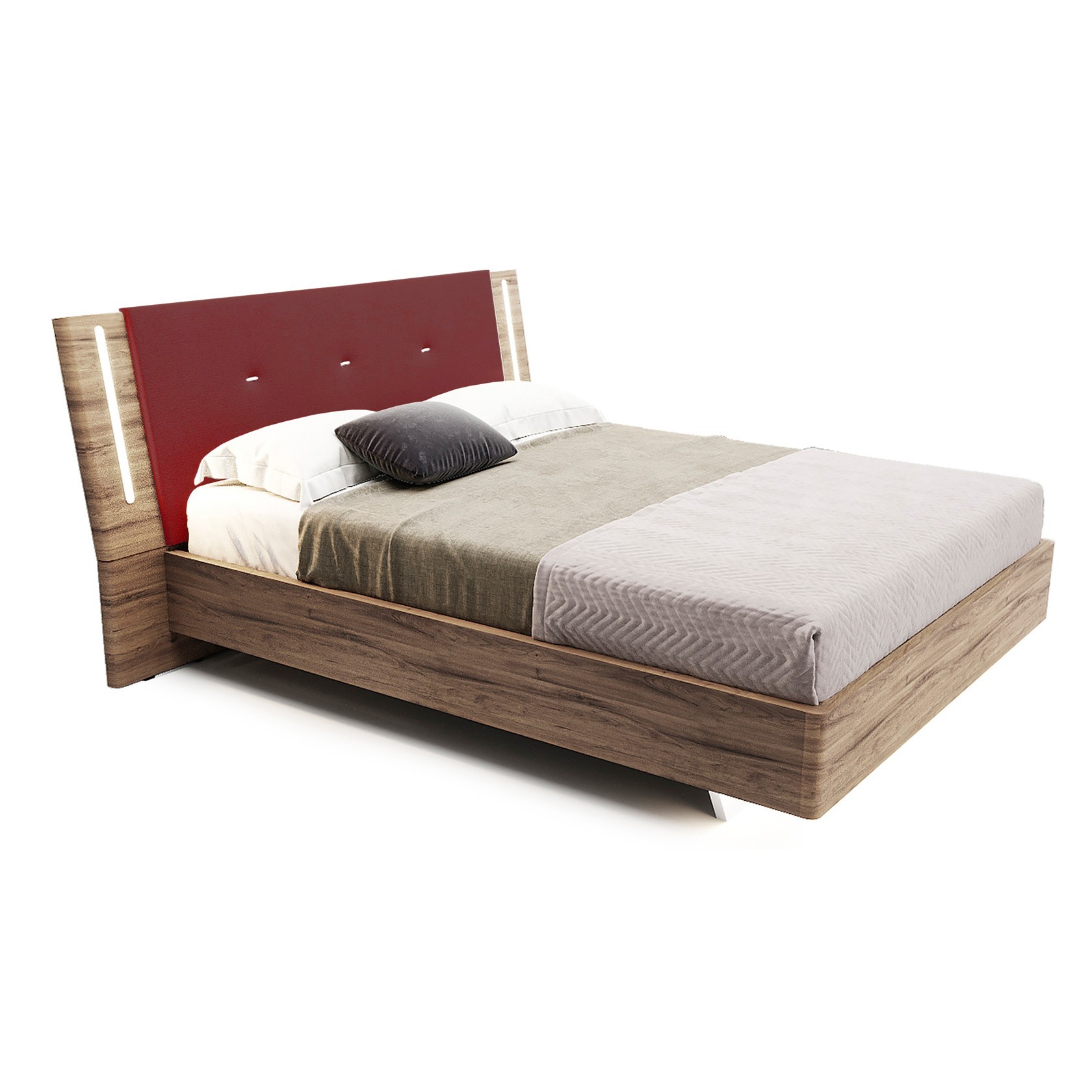 

Кровать Даллас модерн (Green Sofa) Коричневая + Красная 180х200 см 381112_34