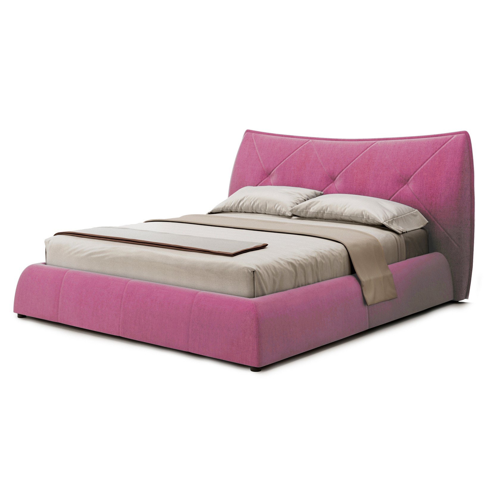 

Кровать Сидней (Green Sofa) Розовая 160х200 см 381139_38