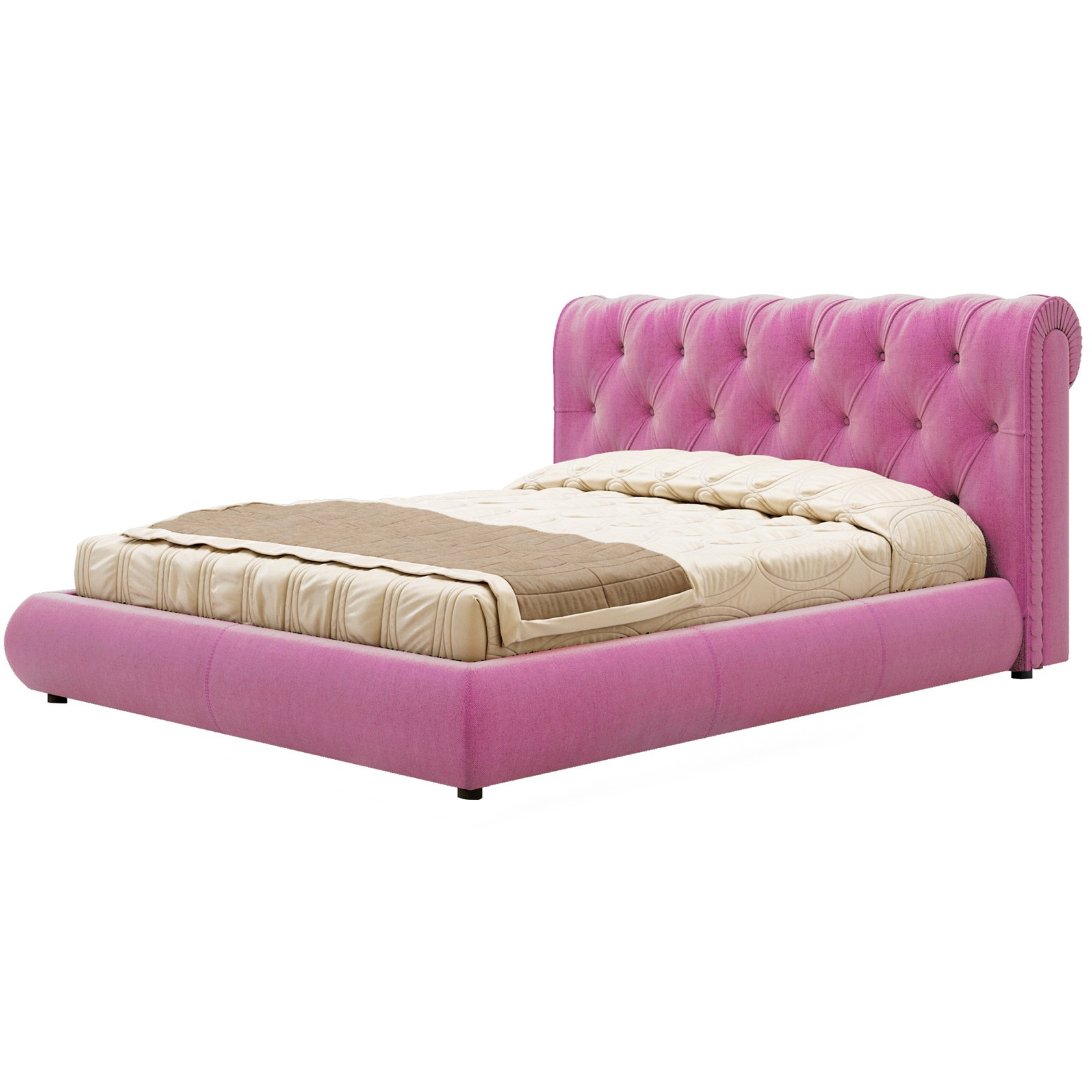 

Кровать Честер II (Green Sofa) Розовая 120х200 см 381148_31