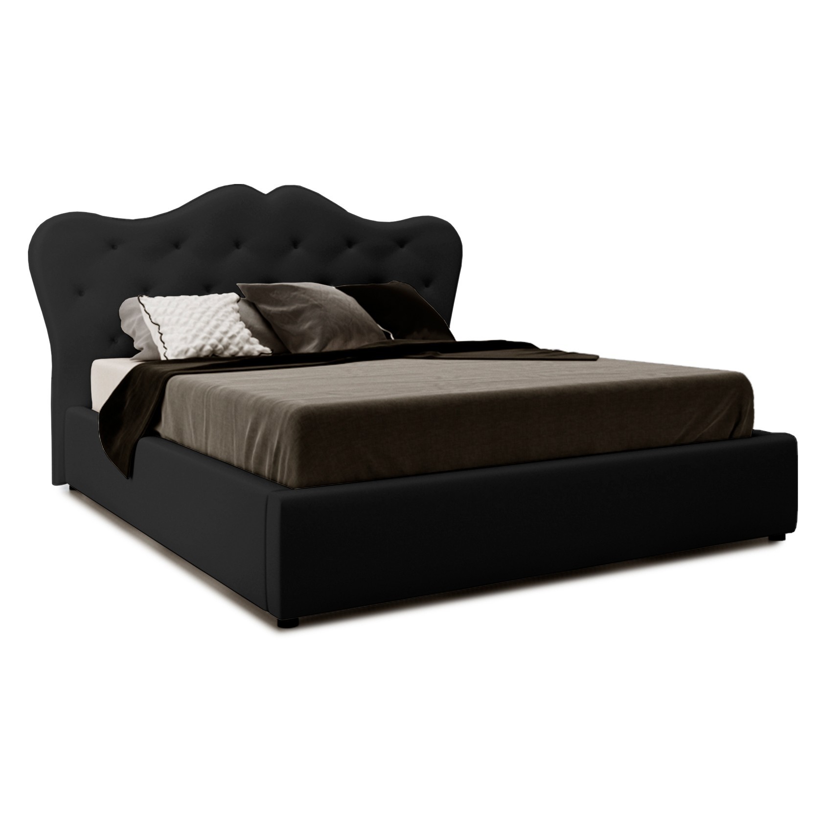 

Кровать Монро (Green Sofa) Черная 200х200 см 381125_30