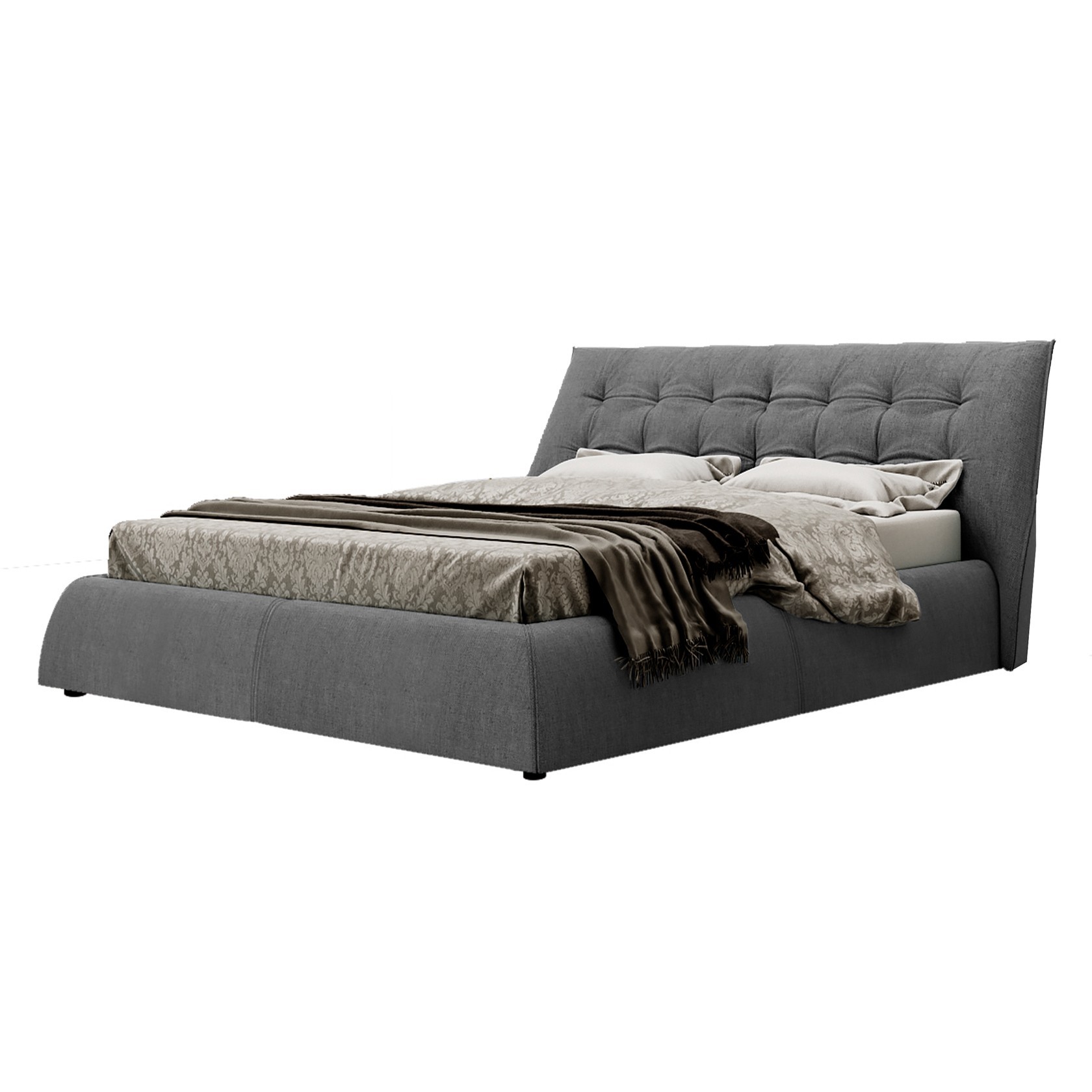 

Кровать Равенна (Green Sofa) Серая 140х200 см 381134_47
