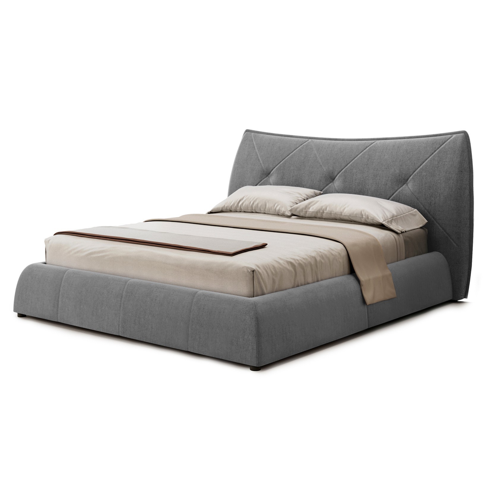 

Кровать Сидней (Green Sofa) Серая 160х200 см 381139_43