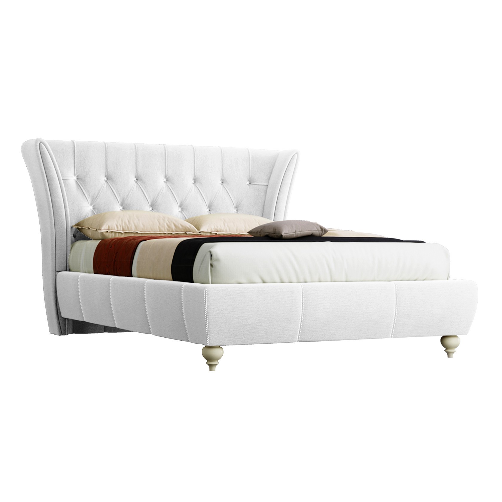 

Кровать Эмма (Green Sofa) Белая 140х200 см 381150_42