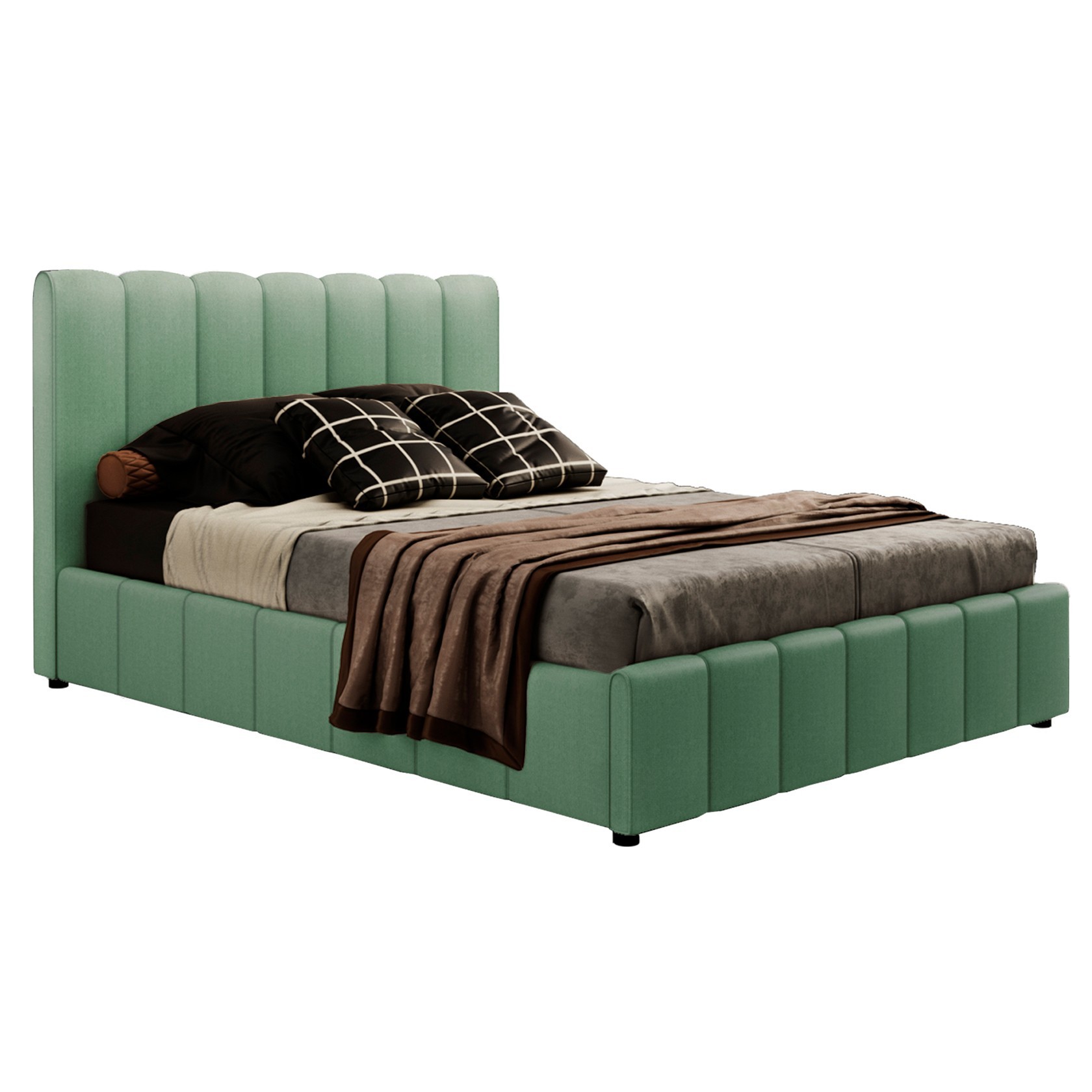 

Кровать Лондон (Green Sofa) Зеленая 180х200 см 381117_14