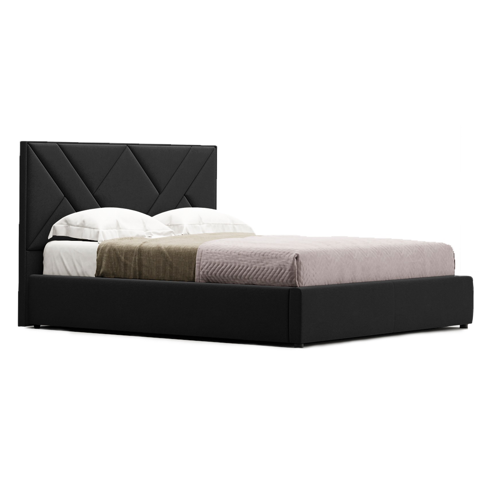 

Кровать Париж (Green Sofa) Черная 160х200 см 381132_23
