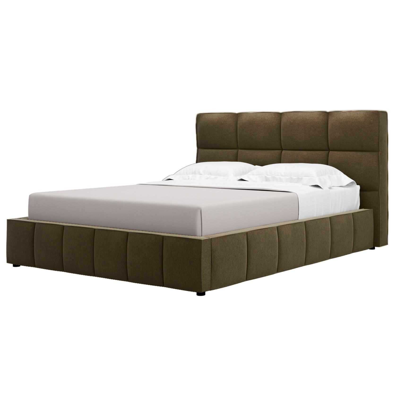 

Кровать Техас II (Green Sofa) Коричневая 160х200 см 381143_43