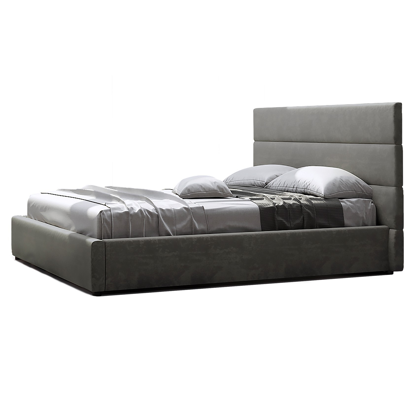 

Кровать Верона (Green Sofa) Темно-серая 140х200 см 381108_02