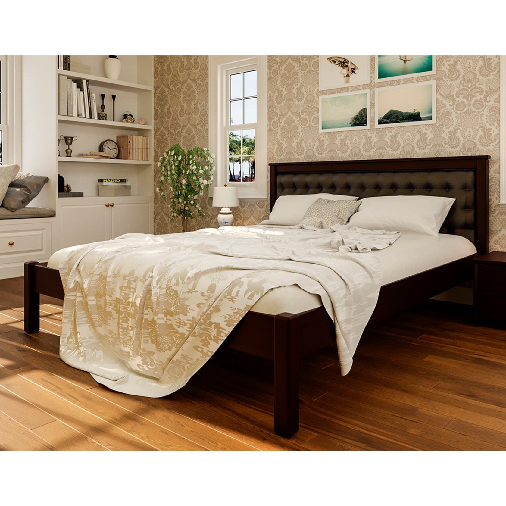 

Кровать Модерн с мягким изголовьем (Червоноградский ДОК) Махонь 160х200 см 91116_10