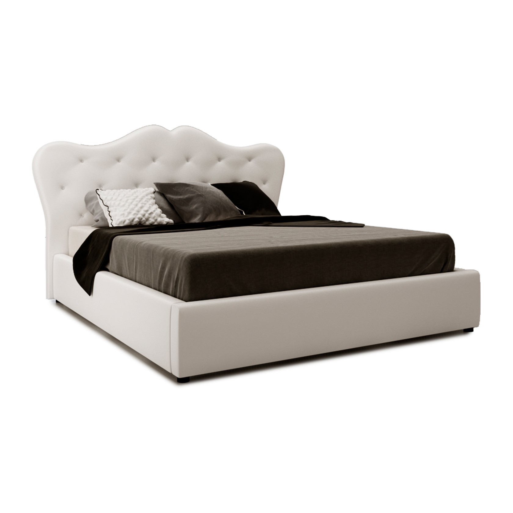

Кровать Монро (Green Sofa) Белая 200х200 см 381125_05