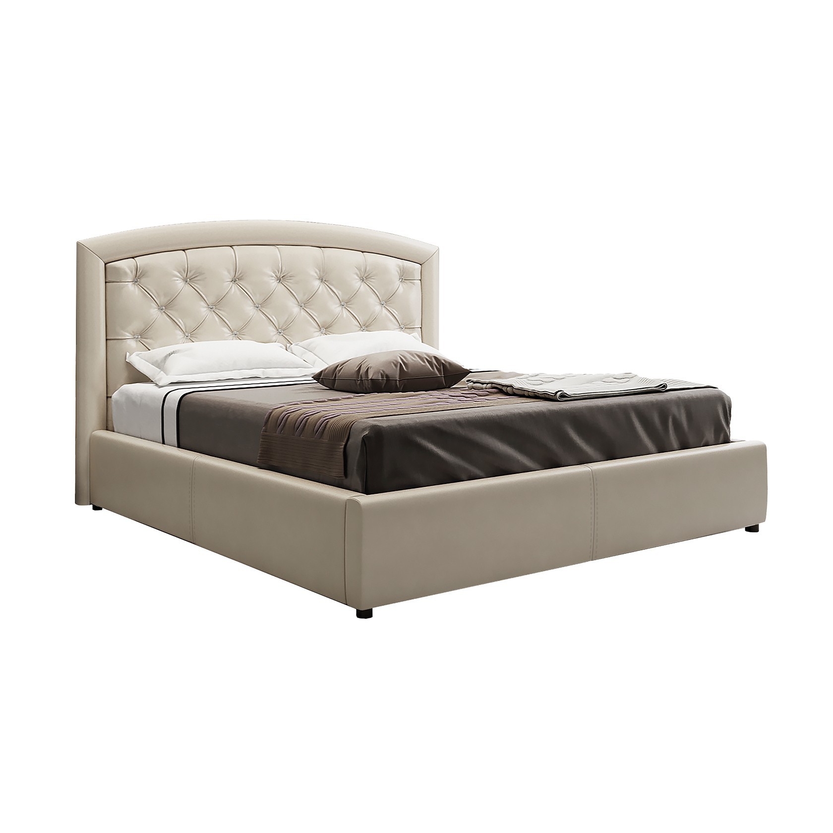 

Кровать Севилья (Green Sofa) Капучино 200х200 см 381137_05