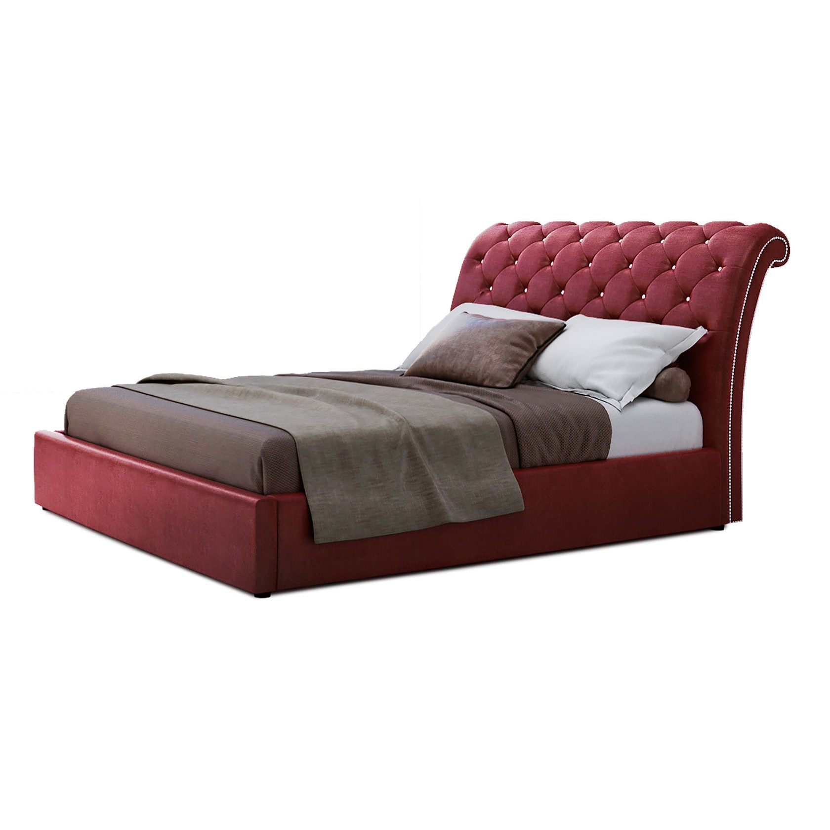 

Кровать Версаль (Green Sofa) Красная 140х200 см 381110_02