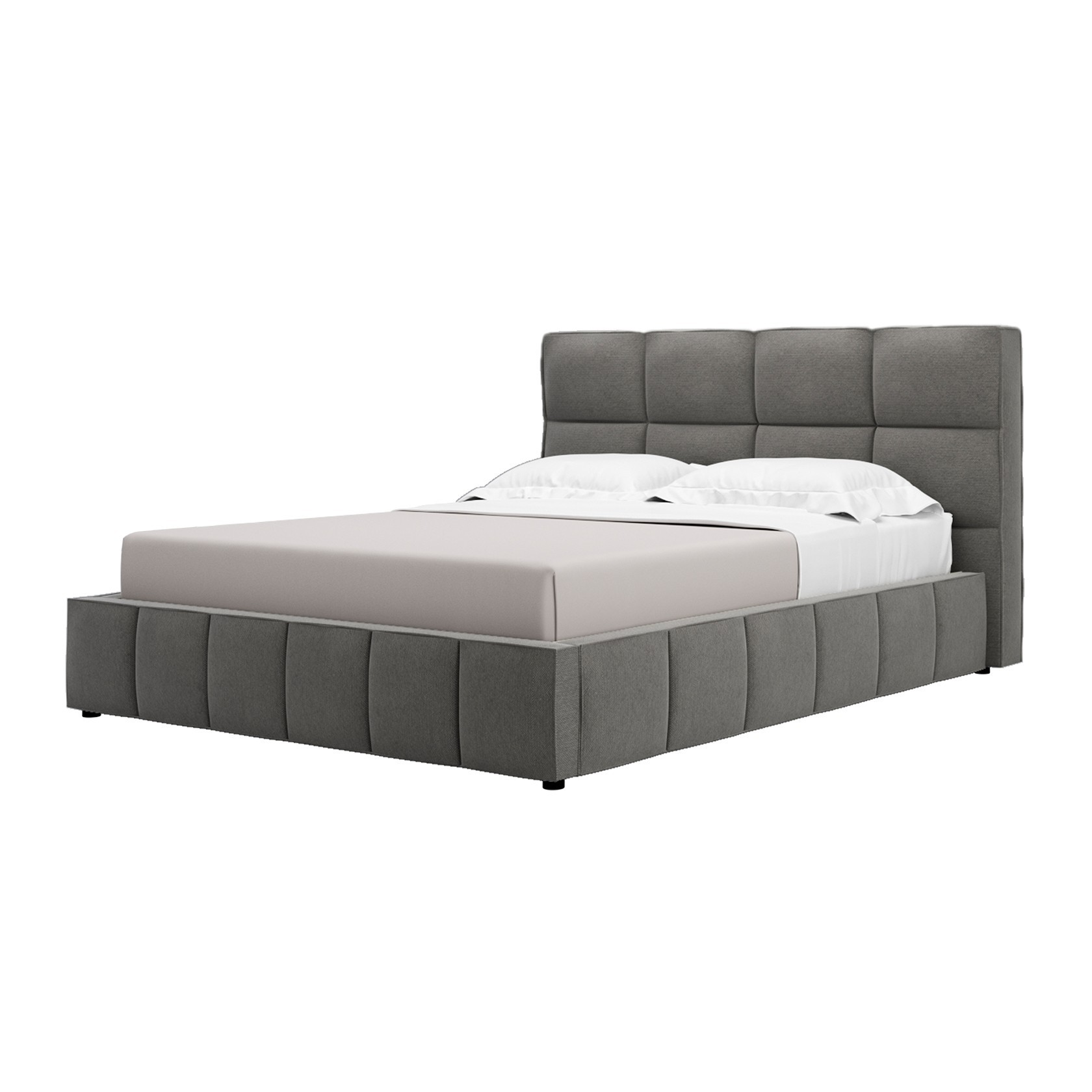 

Кровать Техас II (Green Sofa) Серая 120х200 см 381143_01