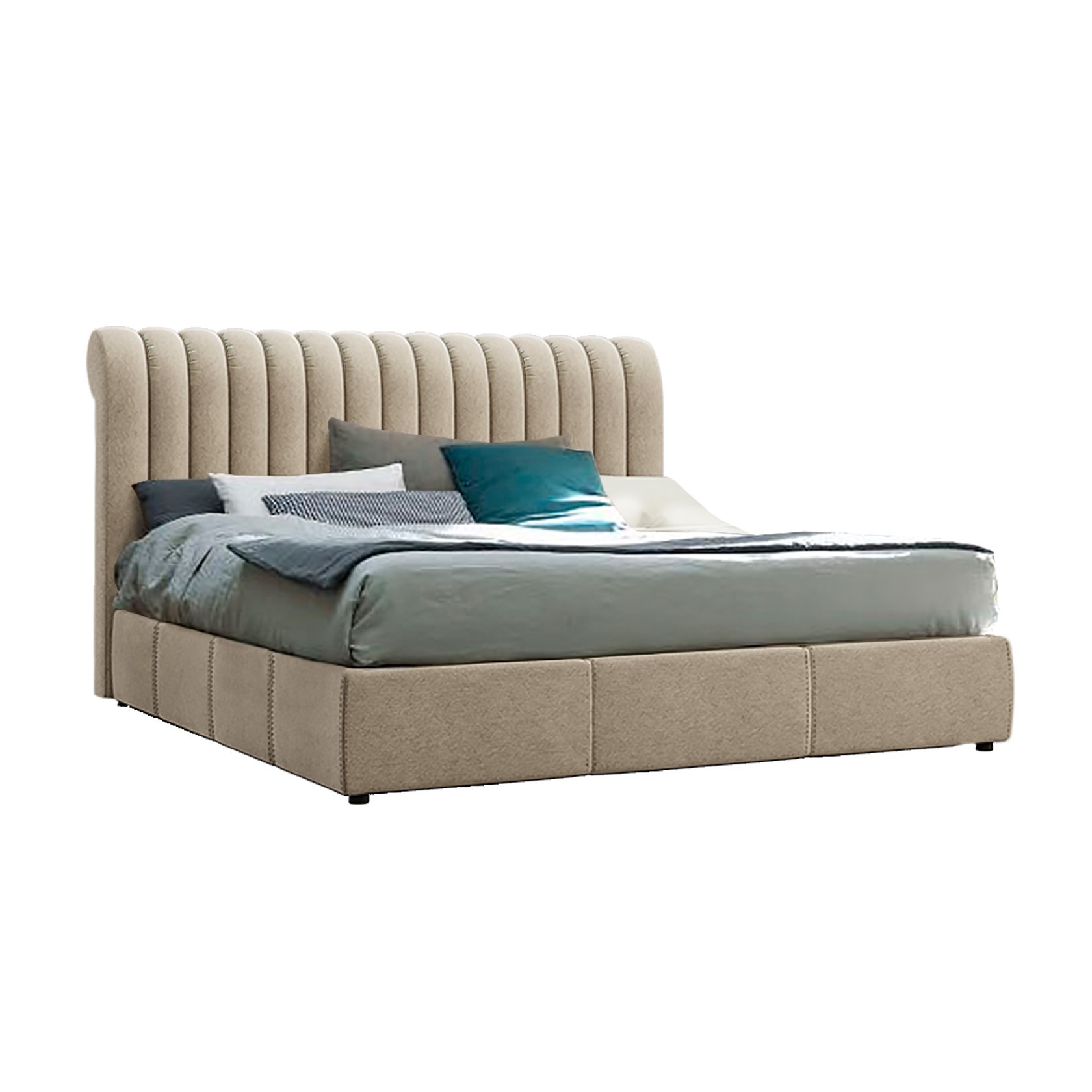 

Кровать Манчестер (Green Sofa) Бежевая 160х200 см 381121_03