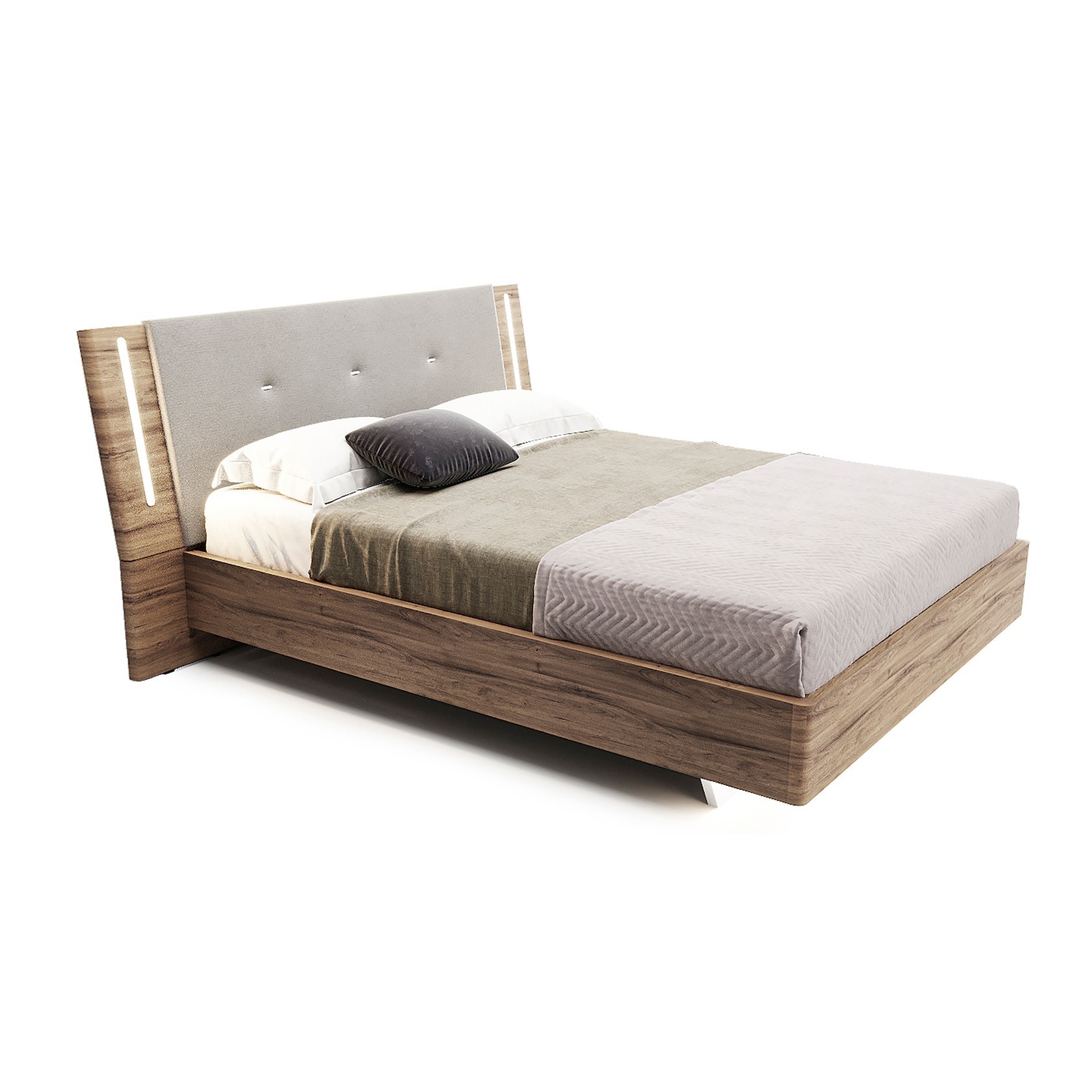 

Кровать Даллас модерн (Green Sofa) Коричневая + Бежевая 180х200 см 381112_04