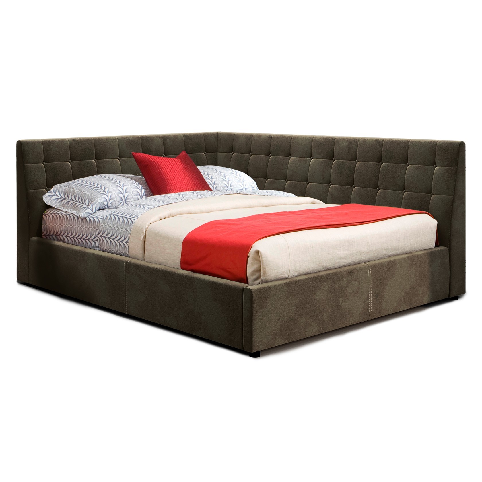 

Кровать Афины (Green Sofa) Коричневая 180х200 см 381101_24