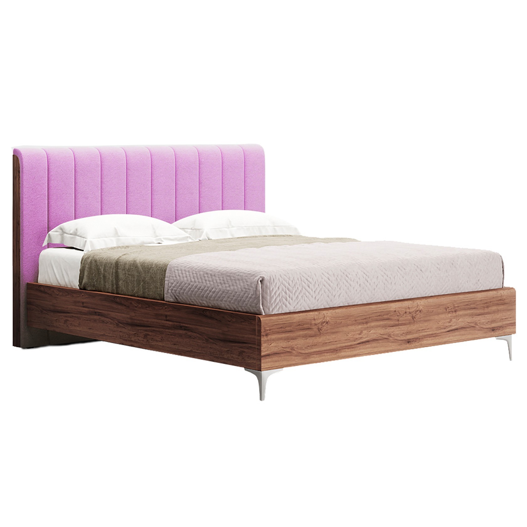 

Кровать Прага модерн (Green Sofa) Розовая + Коричневая 140х200 см 381151_42