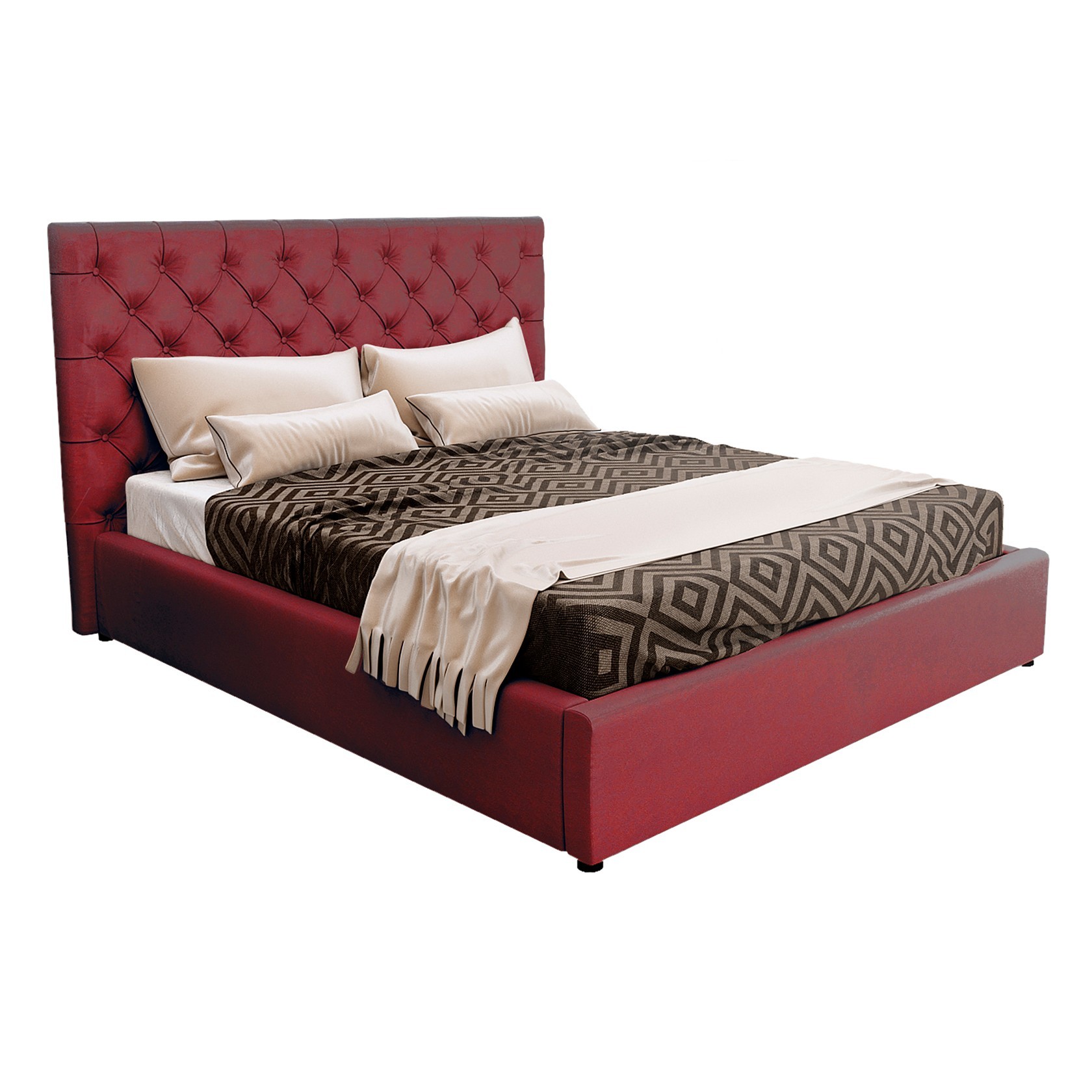 

Кровать Манхэттен (Green Sofa) Красная 160х200 см 381118_43