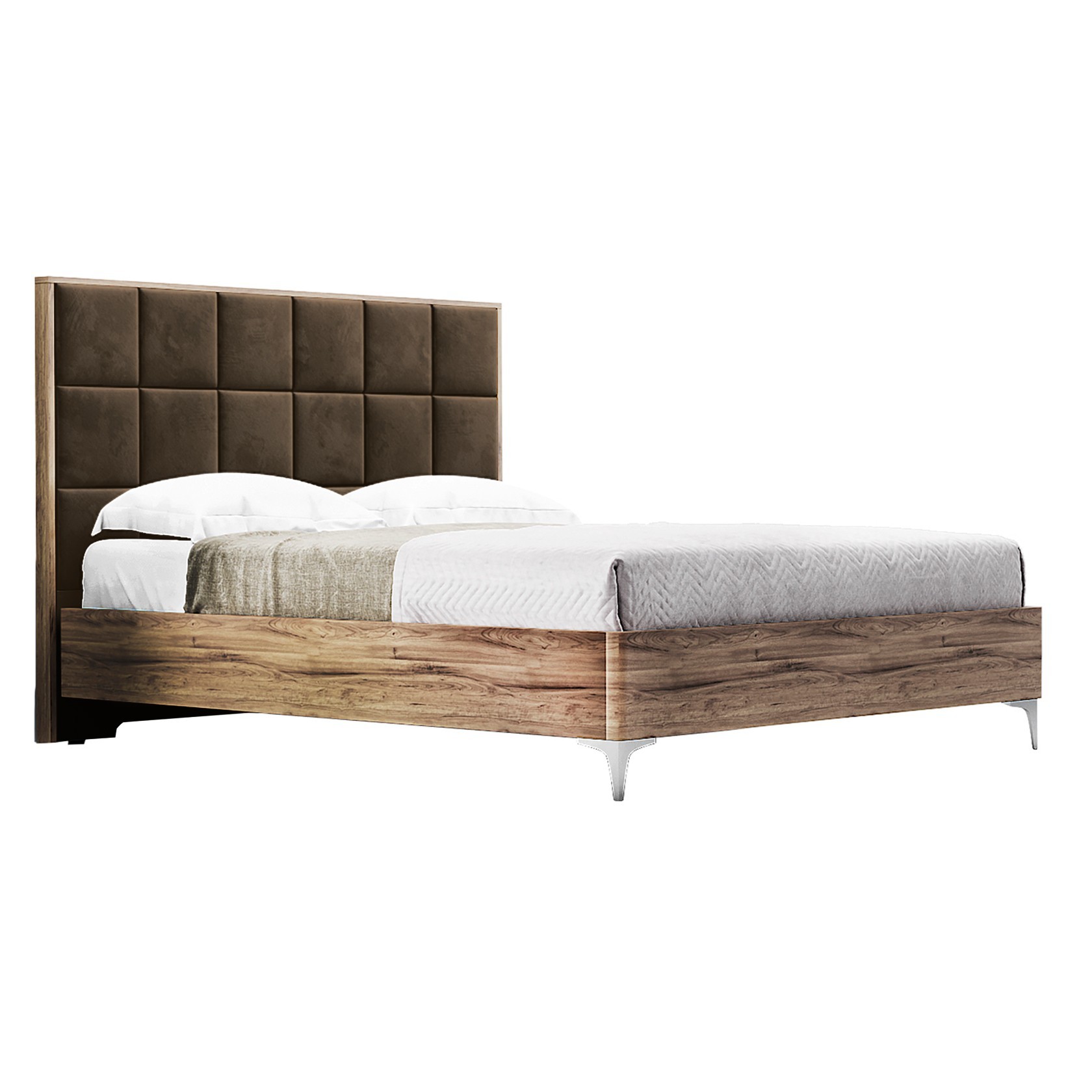 

Кровать Детройт модерн (Green Sofa) Коричневая 160х200 см 381114_23