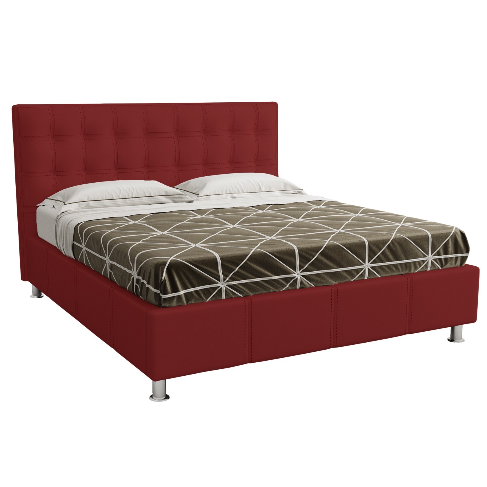 

Кровать Нью-Йорк квадраты (Green Sofa) Красная 200х200 см 381129_30
