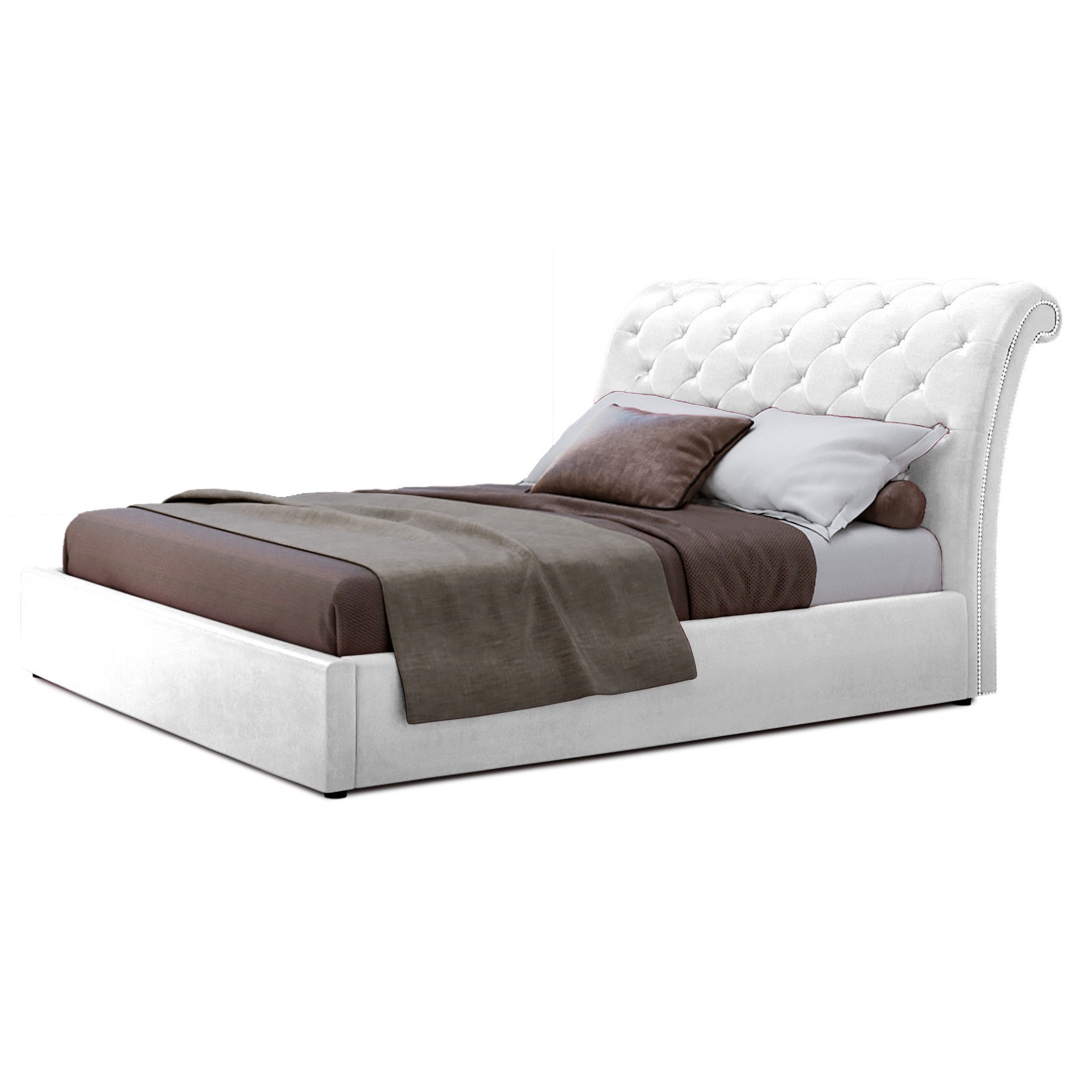 

Кровать Версаль (Green Sofa) Белая 120х200 см 381110_36