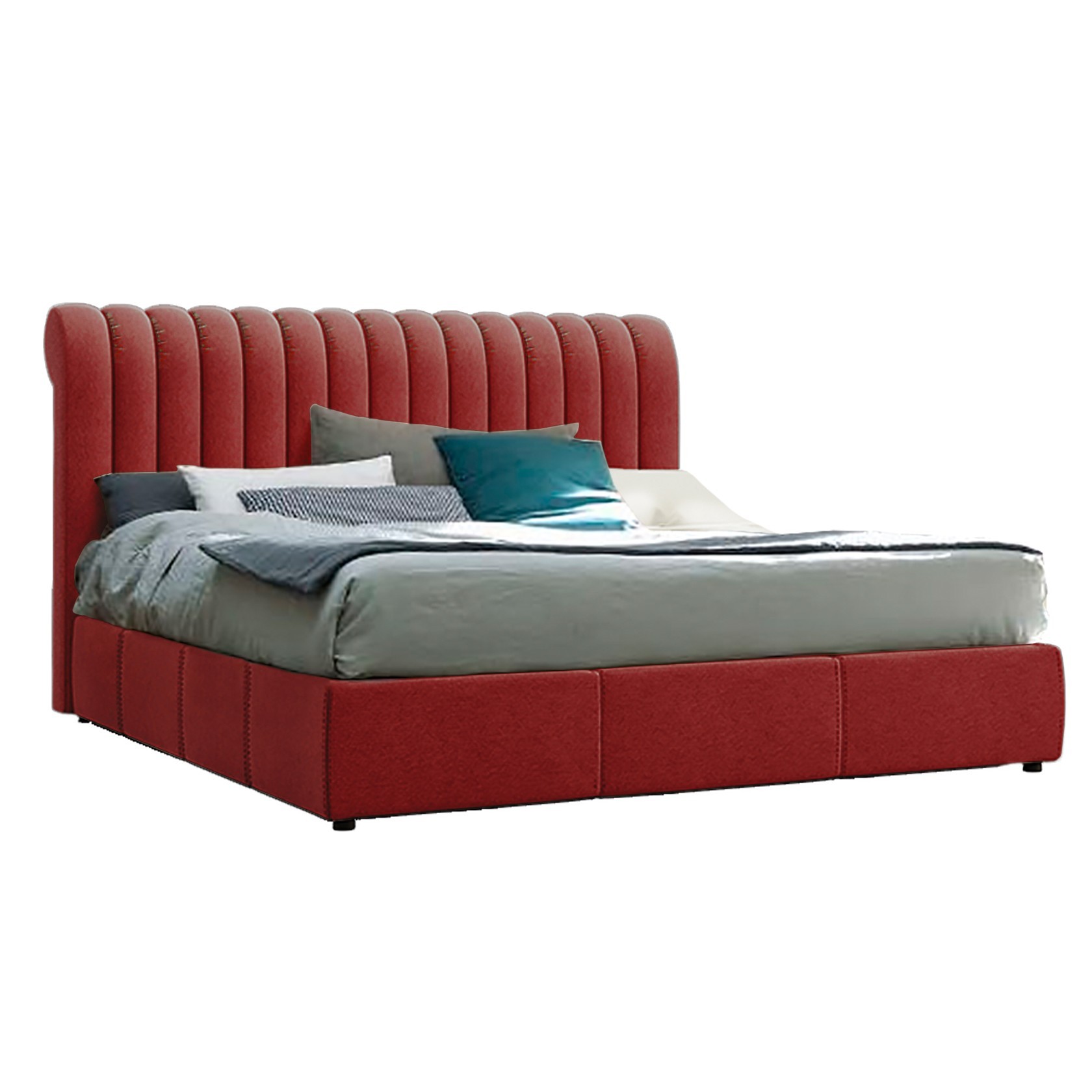 

Кровать Манчестер (Green Sofa) Красная 180х200 см 381121_44