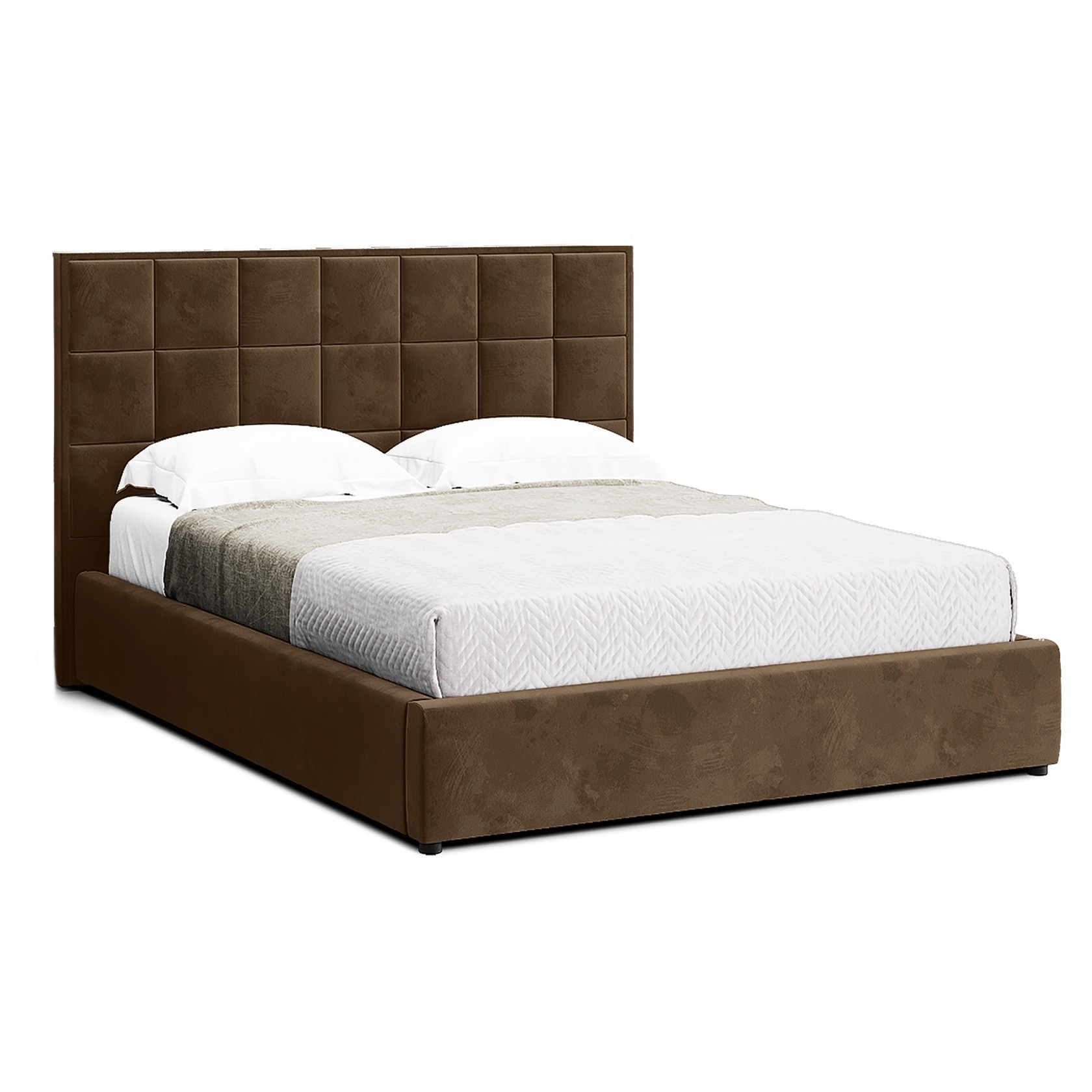 

Кровать Детройт (Green Sofa) Коричневая 200х200 см 381113_20