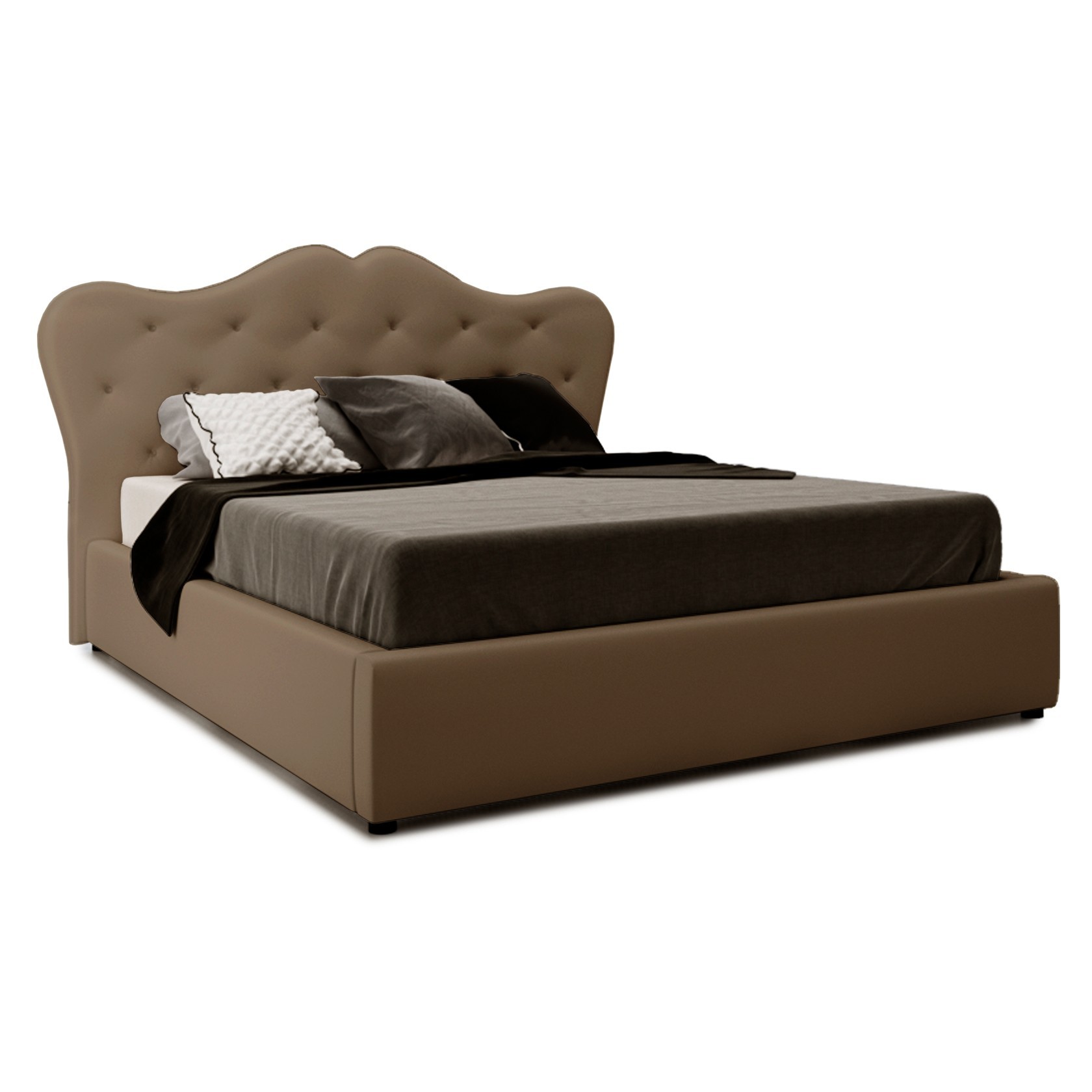

Кровать Монро (Green Sofa) Темно-коричневая 200х200 см 381125_40