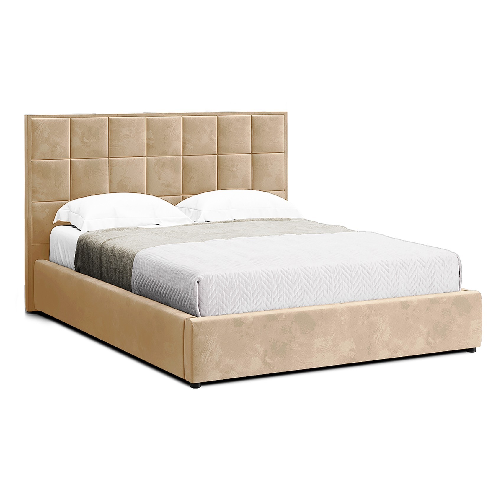 

Кровать Детройт (Green Sofa) Бежевая 140х200 см 381113_47