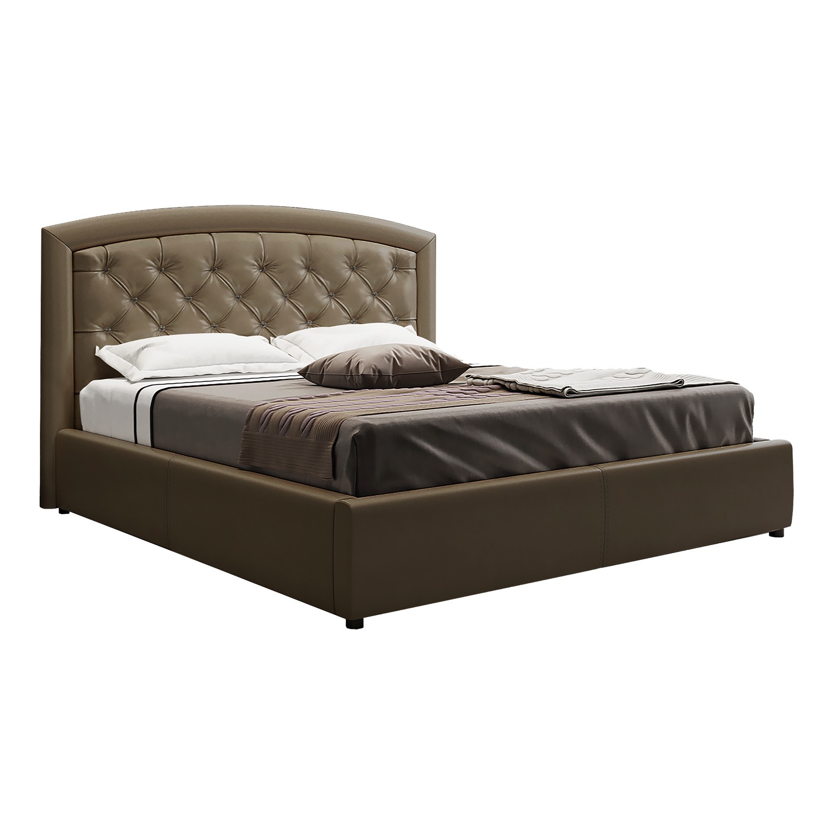 

Кровать Севилья (Green Sofa) Коричневая 200х200 см 381137_40