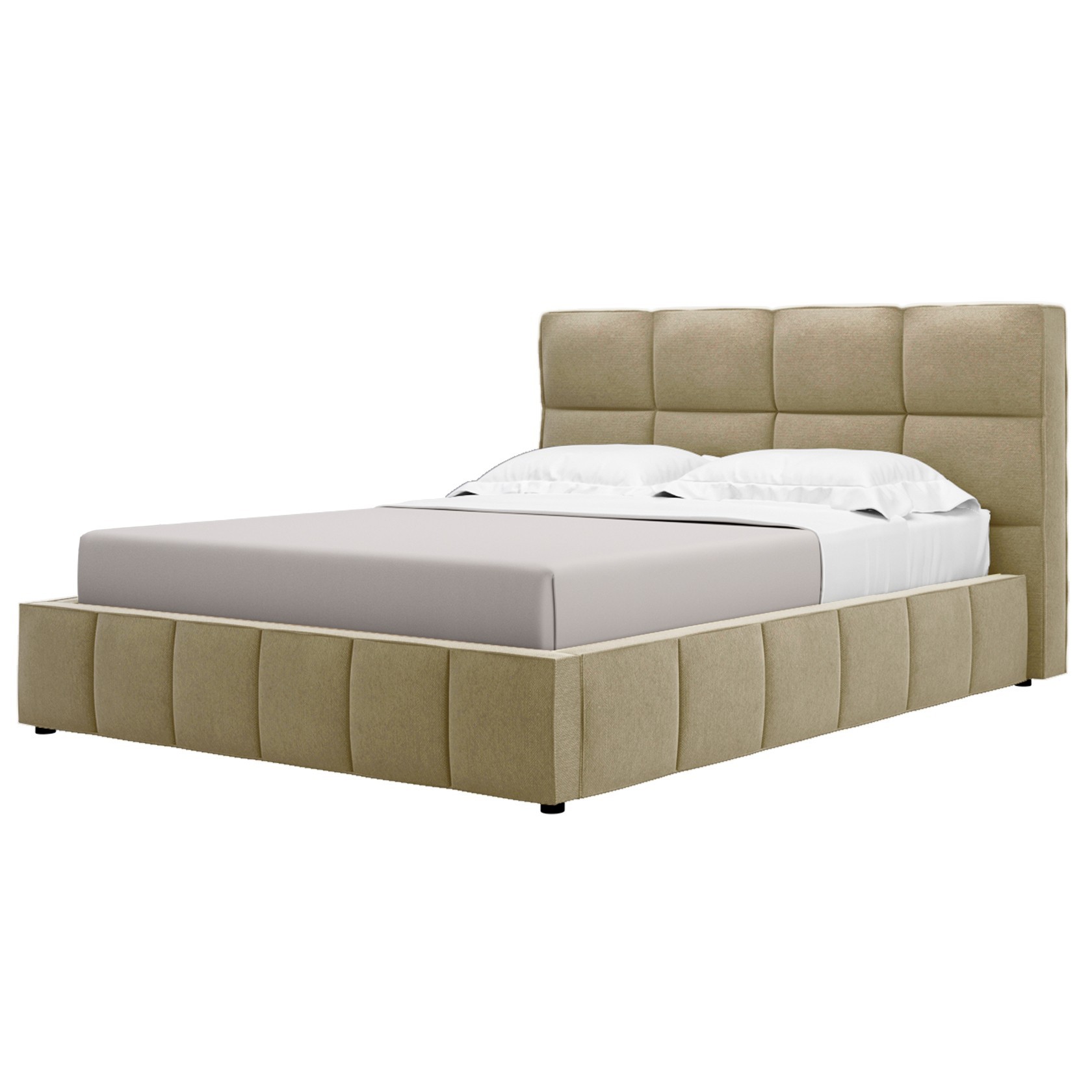 

Кровать Техас II (Green Sofa) Бежевая 200х200 см 381143_50
