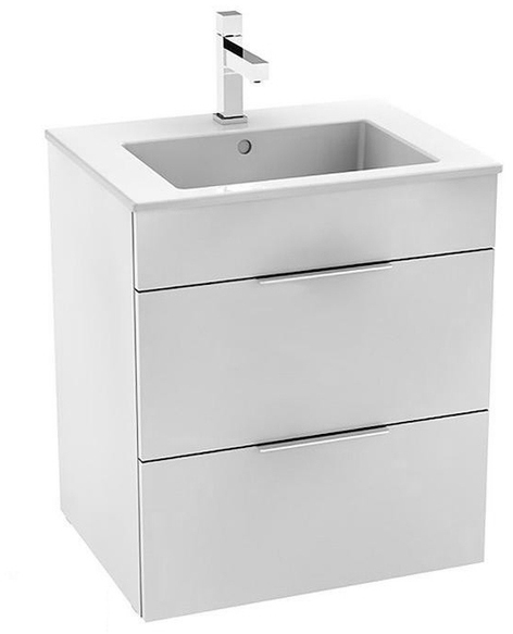 

Тумба подвесная ROCA Suit A85118A806 с умывальником 54 см белая