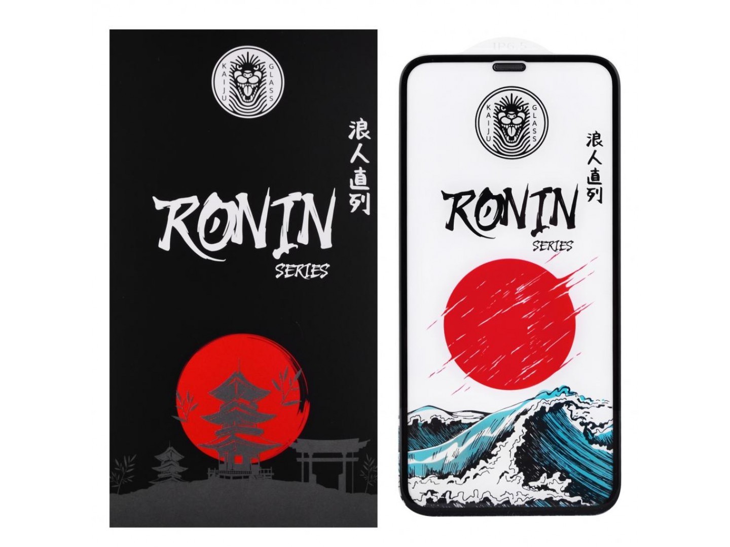 

Защитное стекло FULL SCREEN KAIJU GLASS Ronin Series iPhone Xs Max/11 Pro Max + пленка на заднюю панель