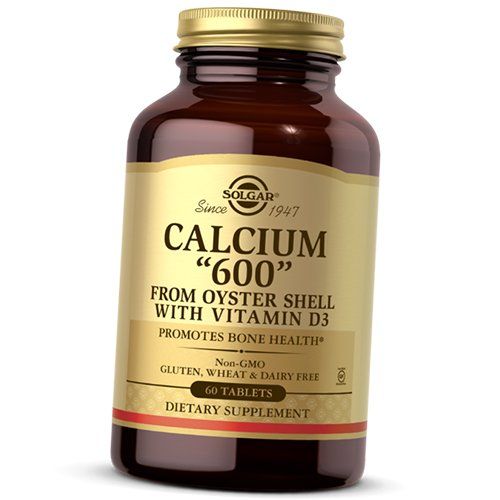 

Кальций Д3, Calcium 600, Solgar 60таб (36313032)