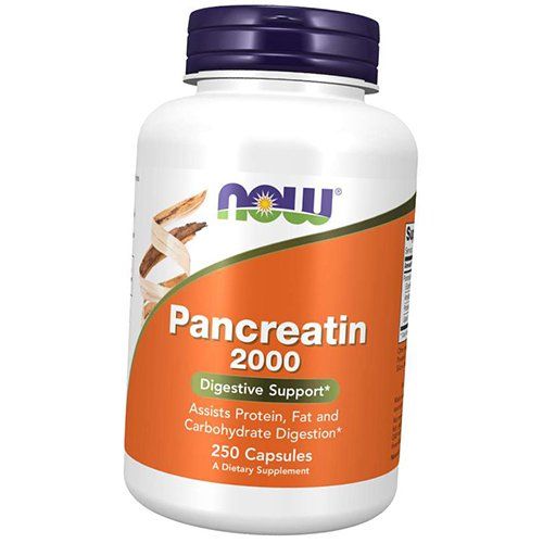

Панкреатин, Pancreatin 2000, Now Foods 250капс (69128018)