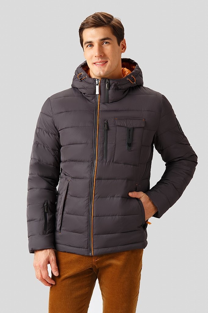 

Зимняя мужская куртка Finn Flare 14842002W-202 3XL Темно-серая