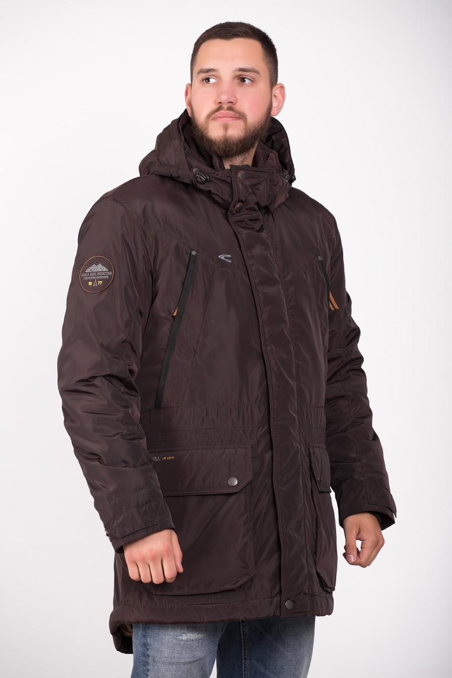 

Куртка мужская демисезонная Camel Active 420264-27 50 Темно-коричневая