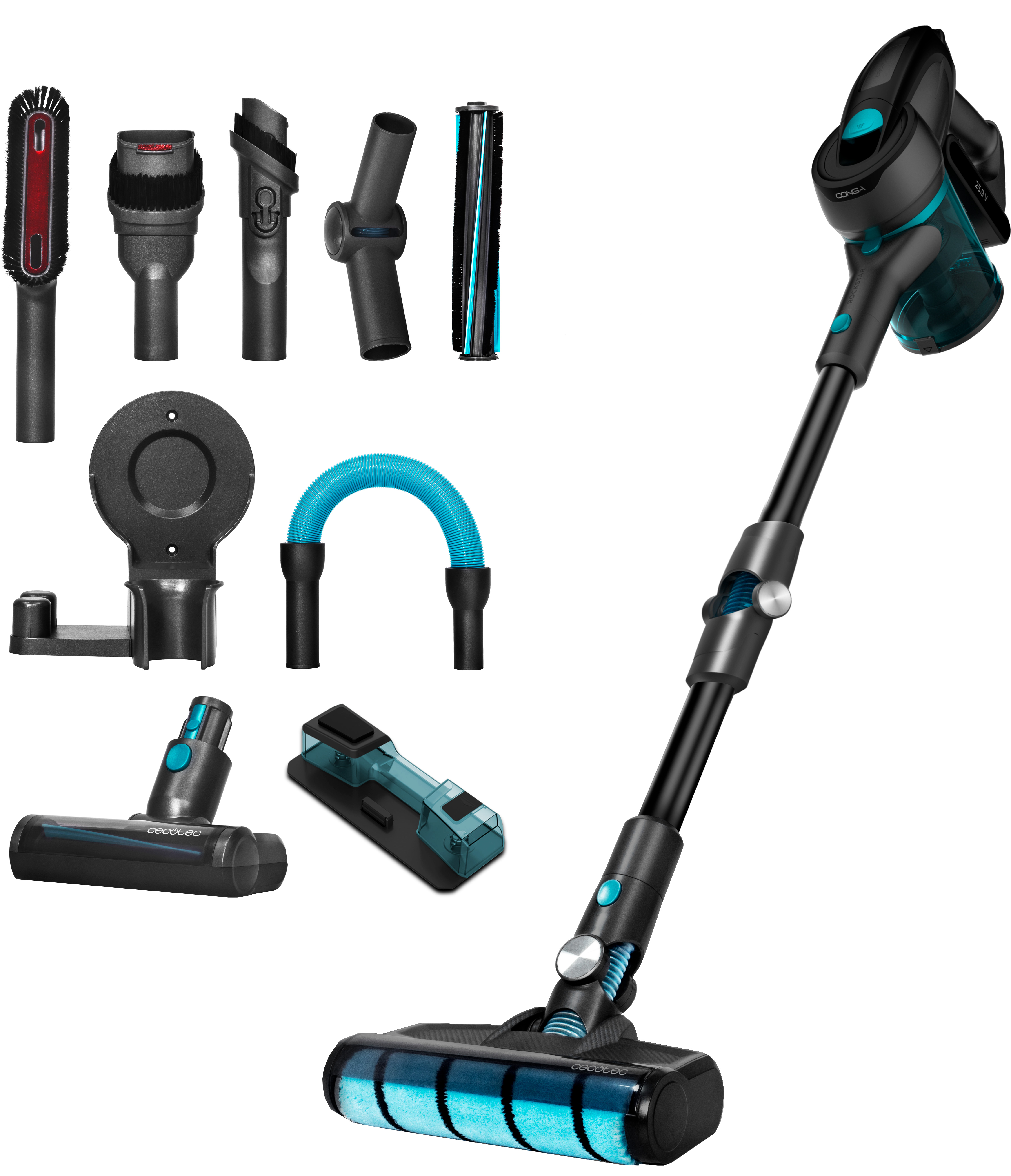 

Аккумуляторный пылесос Cecotec Conga RockStar 700 Ultimate ErgoWet