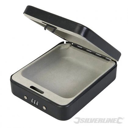 

Шкатулка для хранения с кодовым замком SILVERLINE 20 х 15,8 х 6,2 см