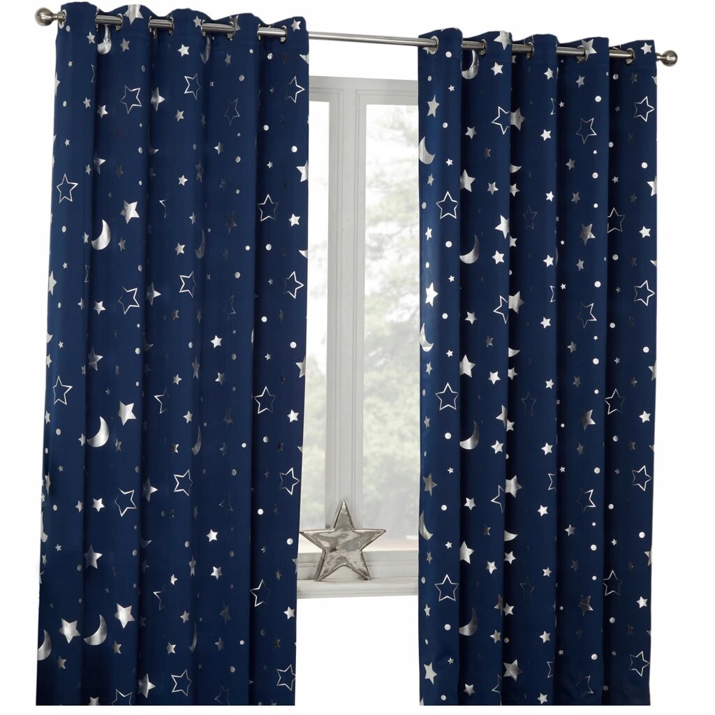 

Штора для детской Кjfirany 140 х 250 см (len/blue)