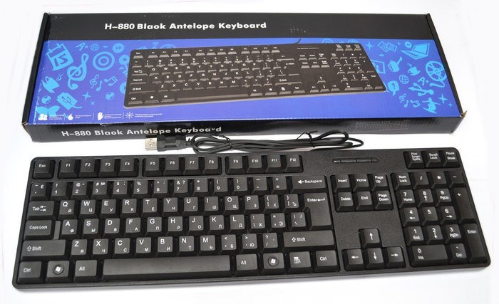 

Компьютерная клавиатура UKC USB H-880
