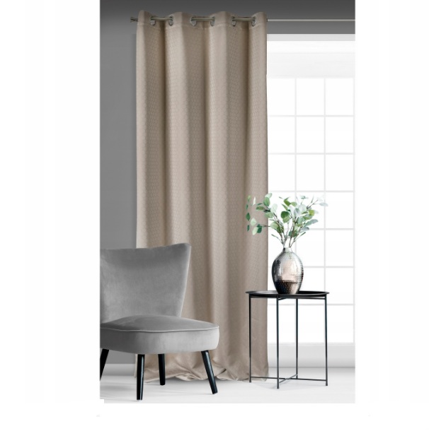 

Штора Decority Maroko 250 х 135 см, коричневая