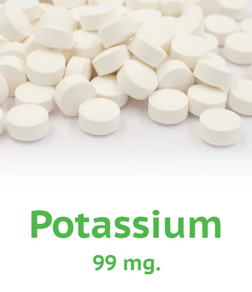 

Витамин VitaBulk Potassium 99 mg Tablet