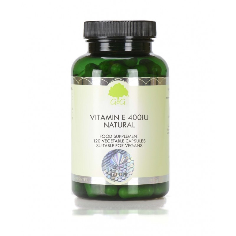 

Витамин G&G Natural Vitamin E 400iu - 120 Capsules