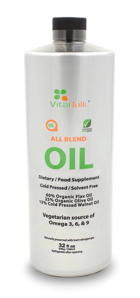 

Витамин VitaBulk All Blend Oil — 32 oz.(946 мл)