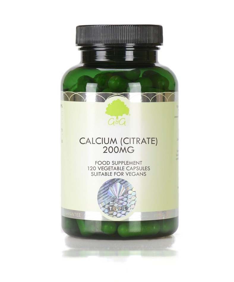 

Витамин G&G Calcium (Citrate) 200mg - 120 Capsules