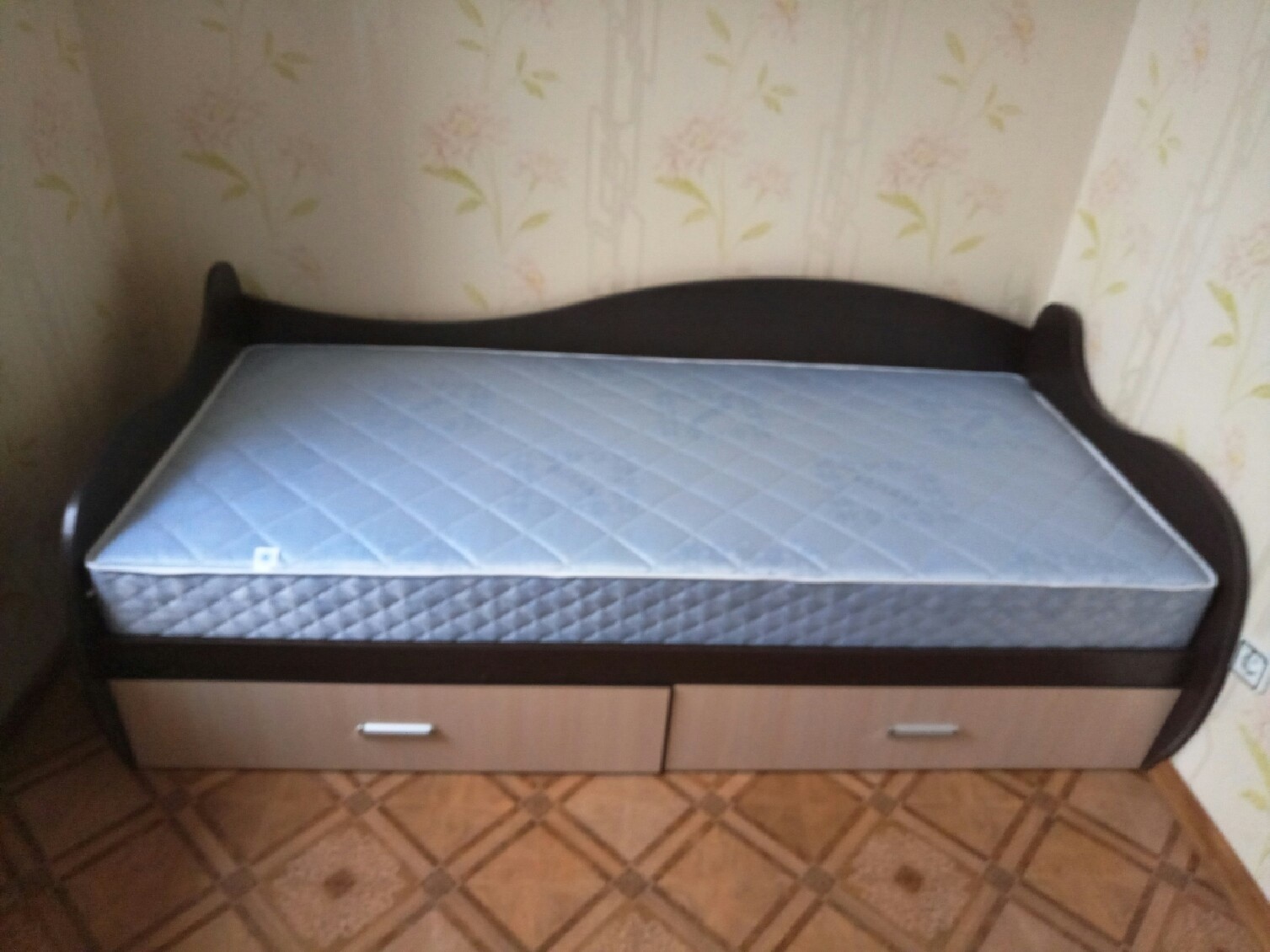 

Кровать Триумф Дисней 90*200 венге+дуб молочный